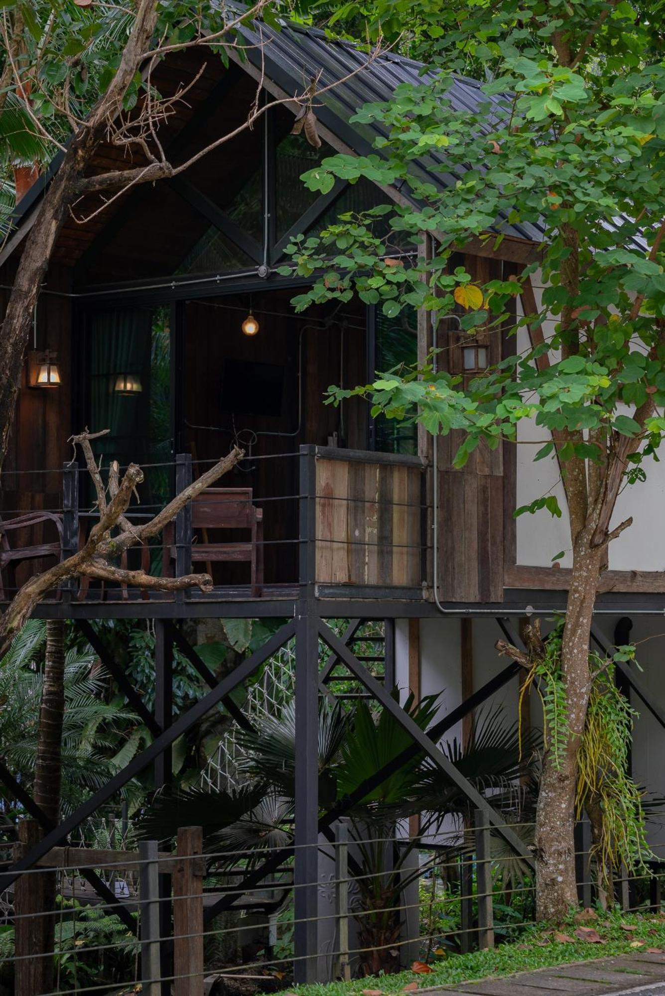 萨科特山Wilderness Treehouse别墅 外观 照片