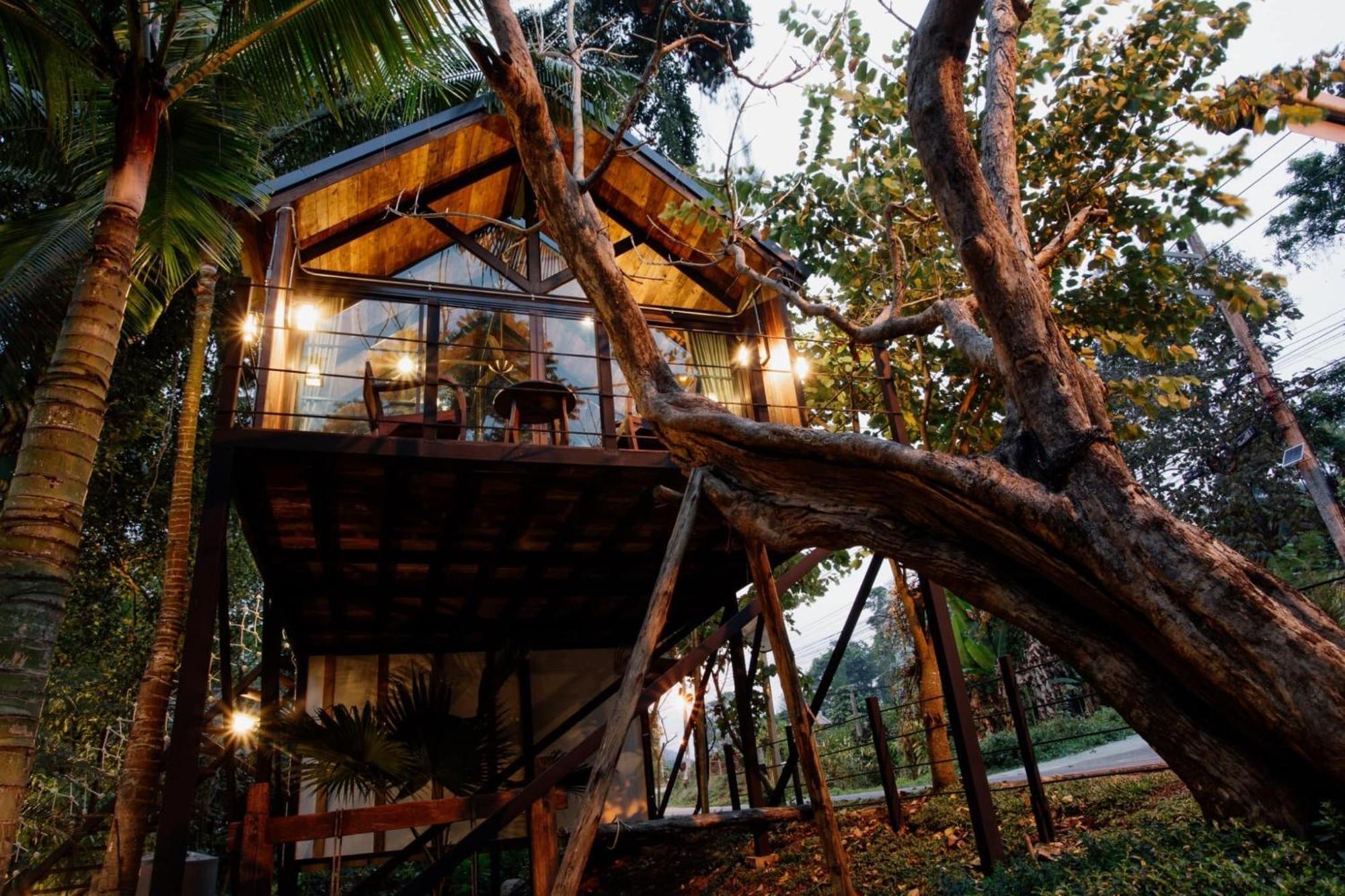 萨科特山Wilderness Treehouse别墅 外观 照片